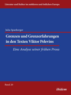 cover image of Grenzen und Grenzerfahrungen in den Texten Viktor Pelevins